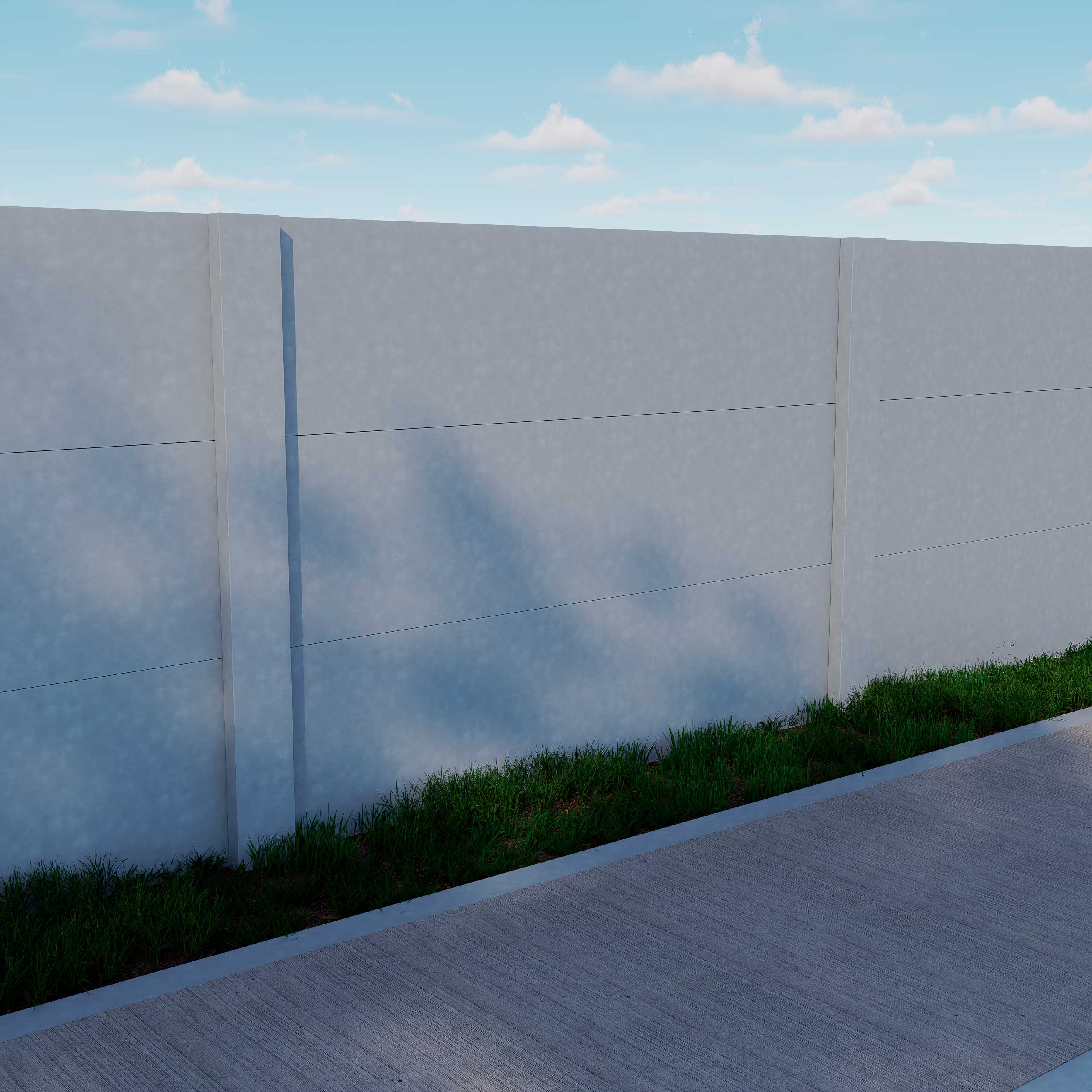 Barda Prefabricada Concreto Liso - Image 3