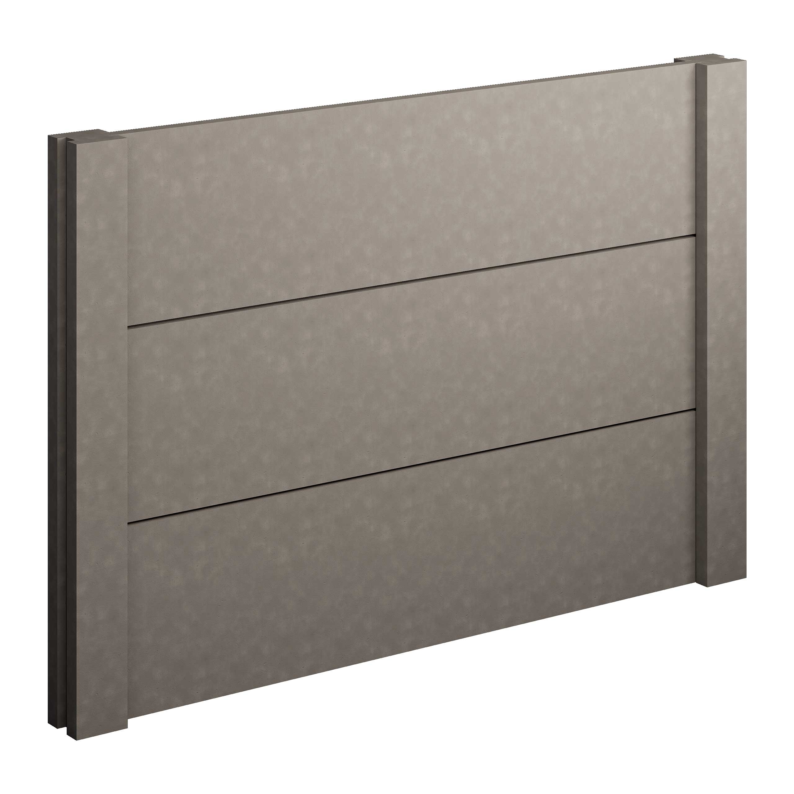Barda Prefabricada Concreto Liso