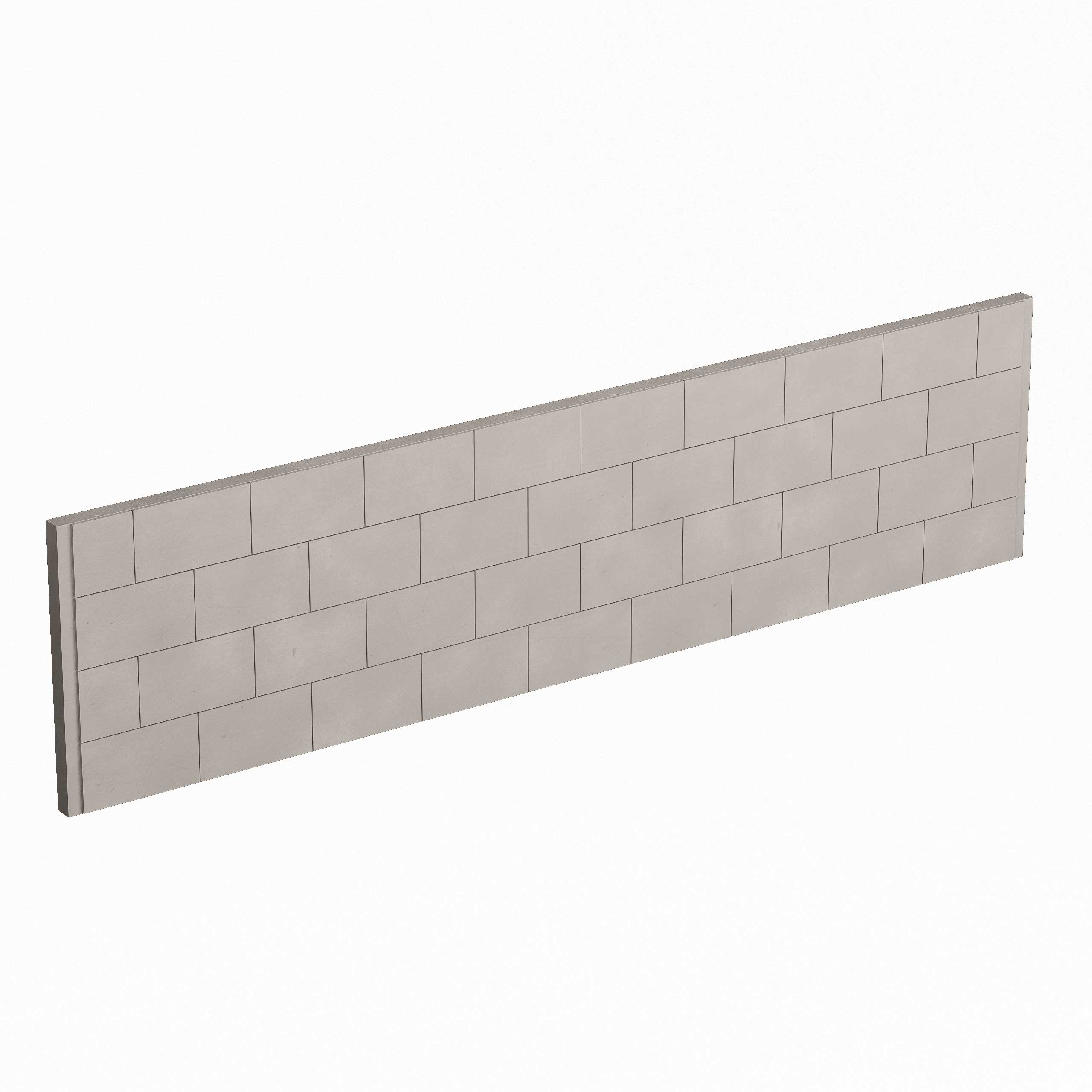 Barda Prefabricada de Concreto Block Aparente - Image 2